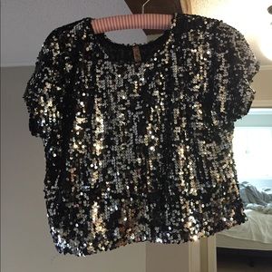 Sequin top